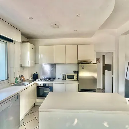 Casa de Férias Juan Les Pins Tramontane Proche Et Commerces à Pied , Maison Plain Pied 70m2 Antibes